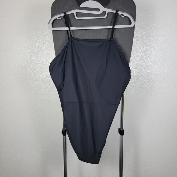 Summersalt Size 14 Black The High Neck One Piece Swim Suit Women’s - Picture 1 of 6